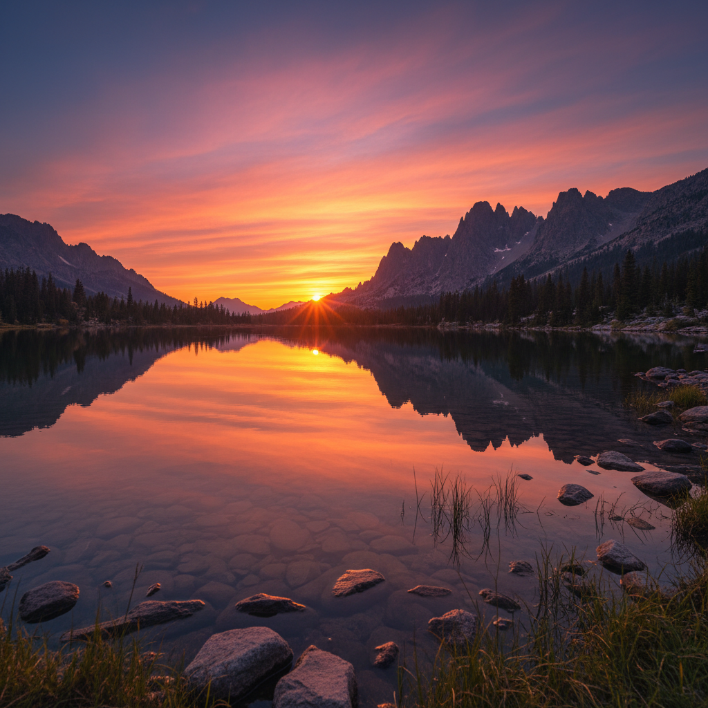 Sunset Mountains